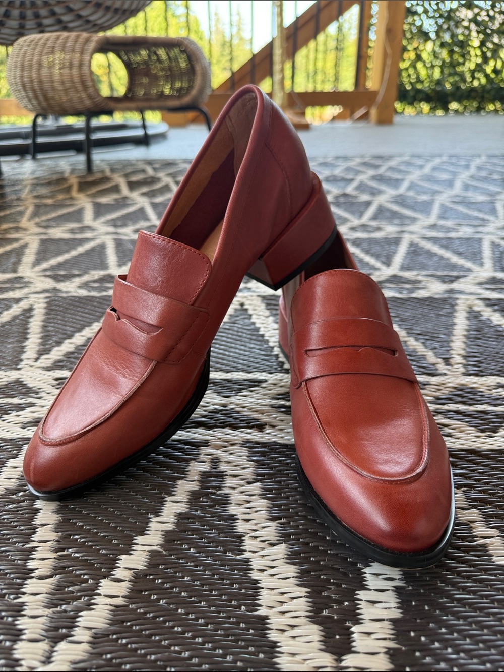 EOS Melbourne | Heeled Leather Loafers